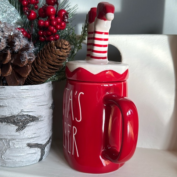 SANTA’S HELPER Topper Mug By Rae Dunn - Picture 2 of 5